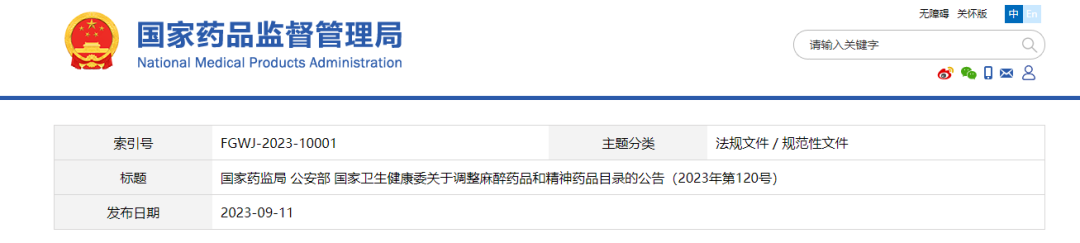 依托咪酯列入第二类精神药品目录！依托咪酯检测，势在必行